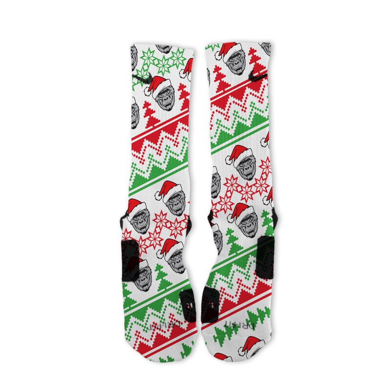 christmas nike elite socks