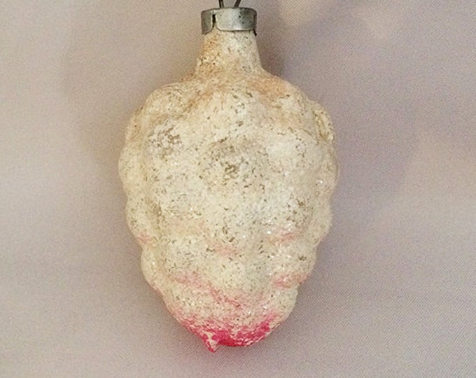 1930s Corning Glass Christmas Ornaments Unsilvered Grape Etsy