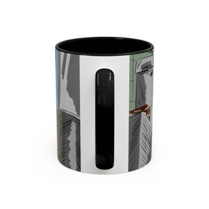 Taza con ilustración de Spider-Man triste llorando en la ducha / Taza de café decorativa 11 oz 15 oz imagen 5