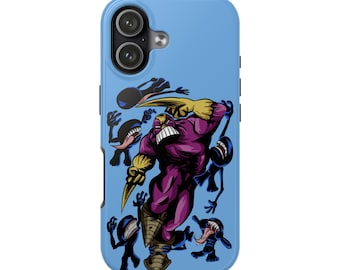 Funda para teléfono con diseño del cómic The Maxx / Sam Kieth, década de 1990, Image Comics.