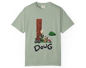 Camiseta de dibujos animados de Doug Funnie / Camiseta nostálgica de Nickelodeon de los 90