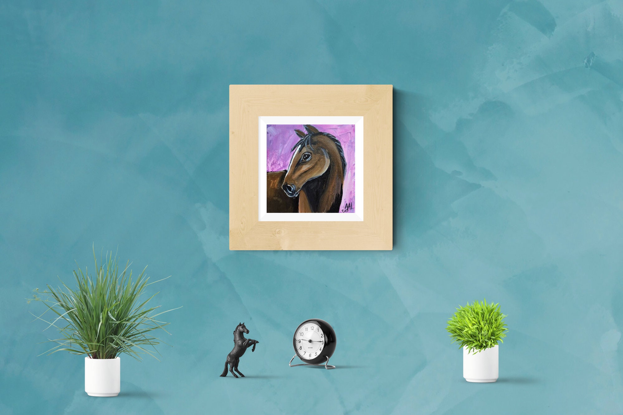 Horses. Printable Artwork Set. Three Digital Downloads of My - Etsy