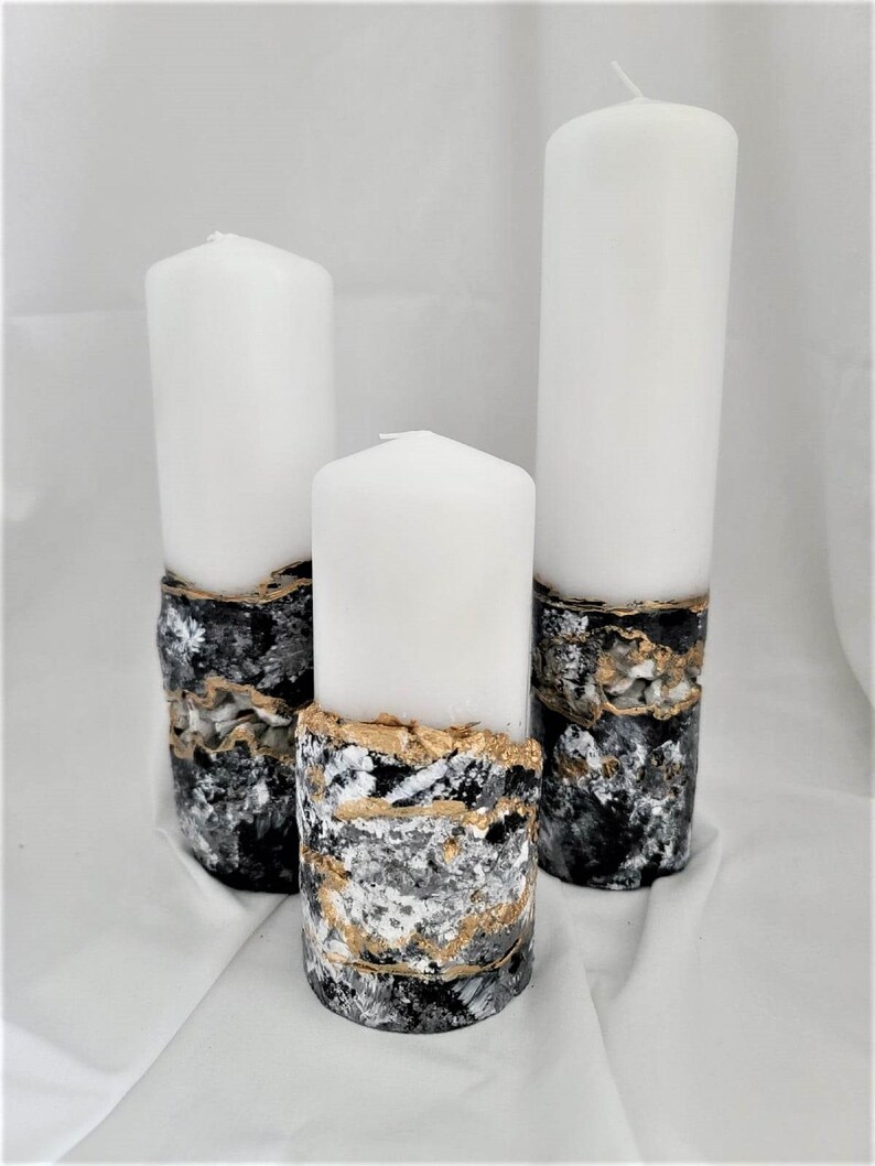 Marble Concrete Candles /allergy Safe/luxury Candles/ Etsy