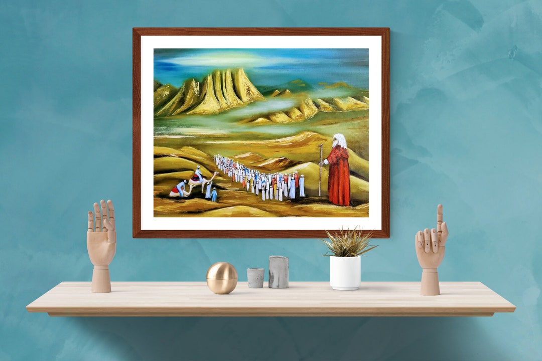 Mount Sinai Painting. Printable Artwork. Digital Download of My