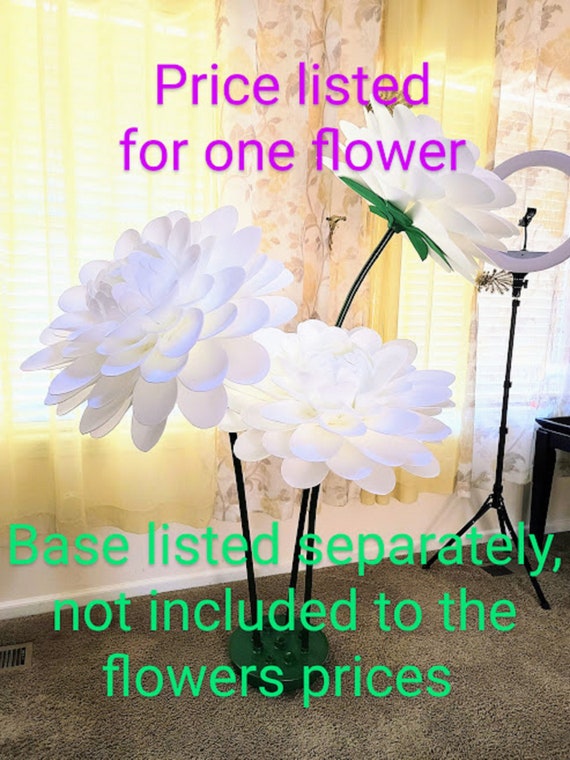 Oversized Foam Flowers With Stem/custom Type Color Size/sizes