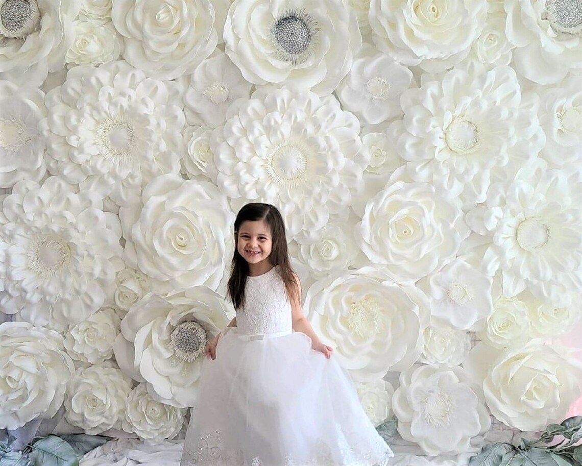 Flowers Wall/large FOAM Artificial Flowers/custom Colors & Etsy
