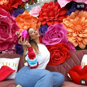 Flores de espuma gigantes/Decoración para exteriores e interiores/Envío GRATIS en EE. UU./Tipo/tamaño y colores personalizados en el menú de OPCIONES/más información en la descripción