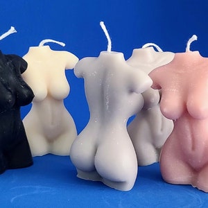 Female Body Candles/Goddess Candle/Female Torso