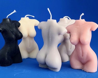 Female Body Candles/Goddess Candle/Female Torso