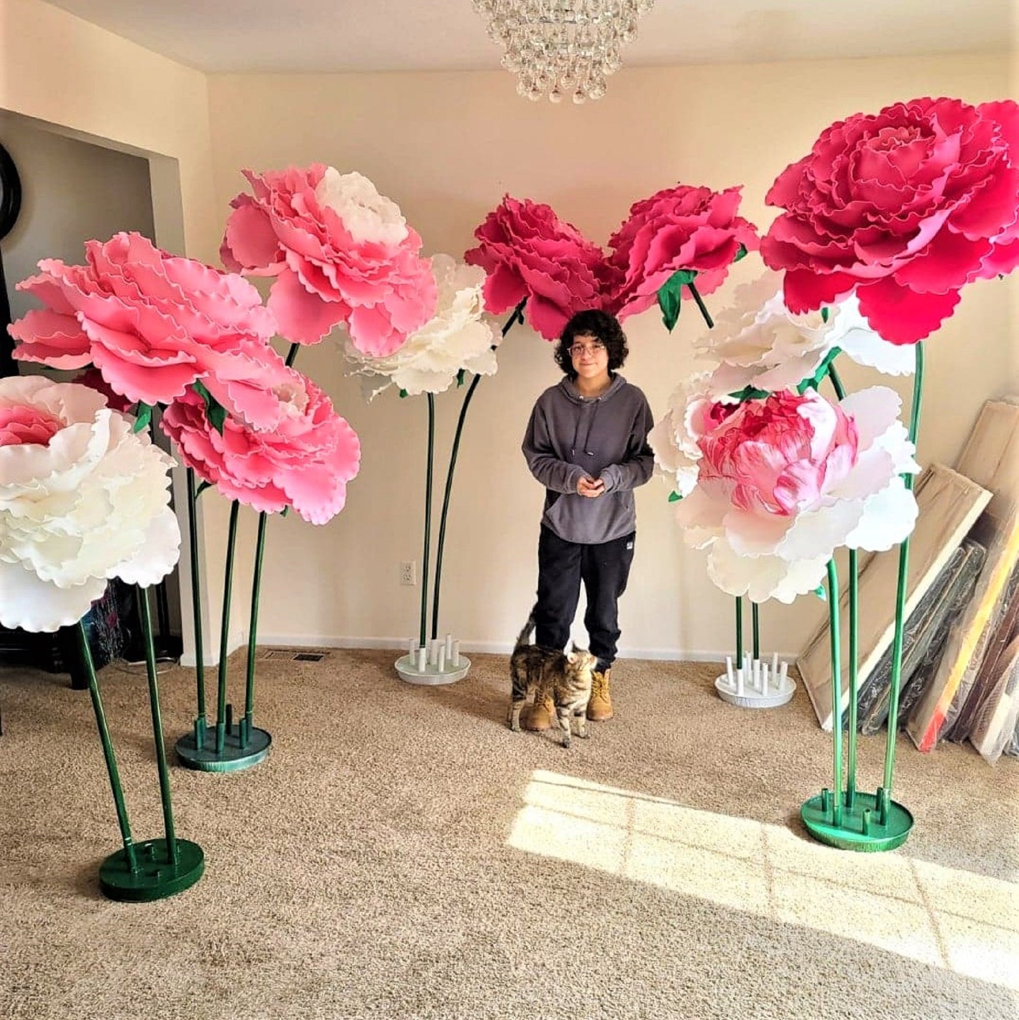 Oversized Foam Flower: 26