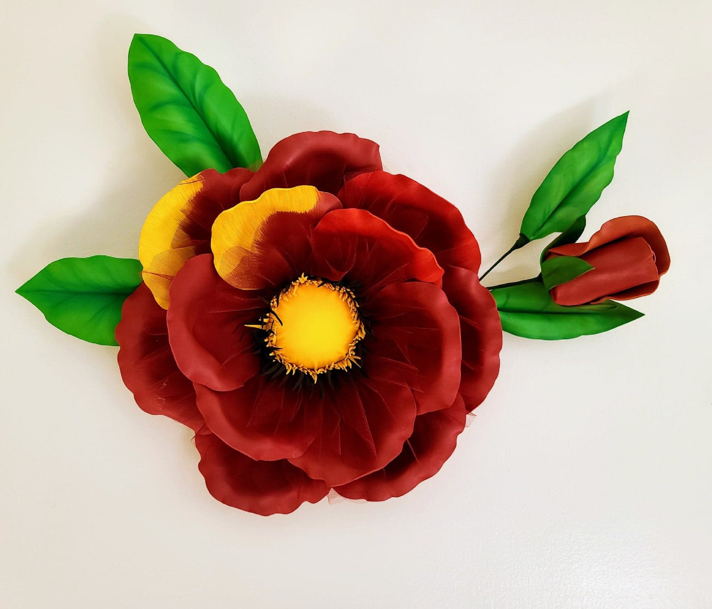 Large Flowers Wall Decoration. Custom Orders. Please Read Important