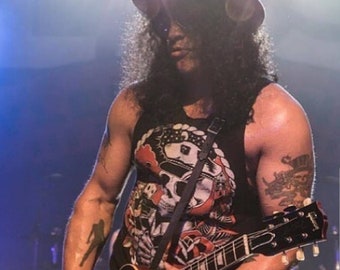 Slash Temporary Tattoos Complete Set Guns N' Roses Temporary Tattoos Slash Guns N' Roses Temporary Tattoos Rocker Temporary Tattoos