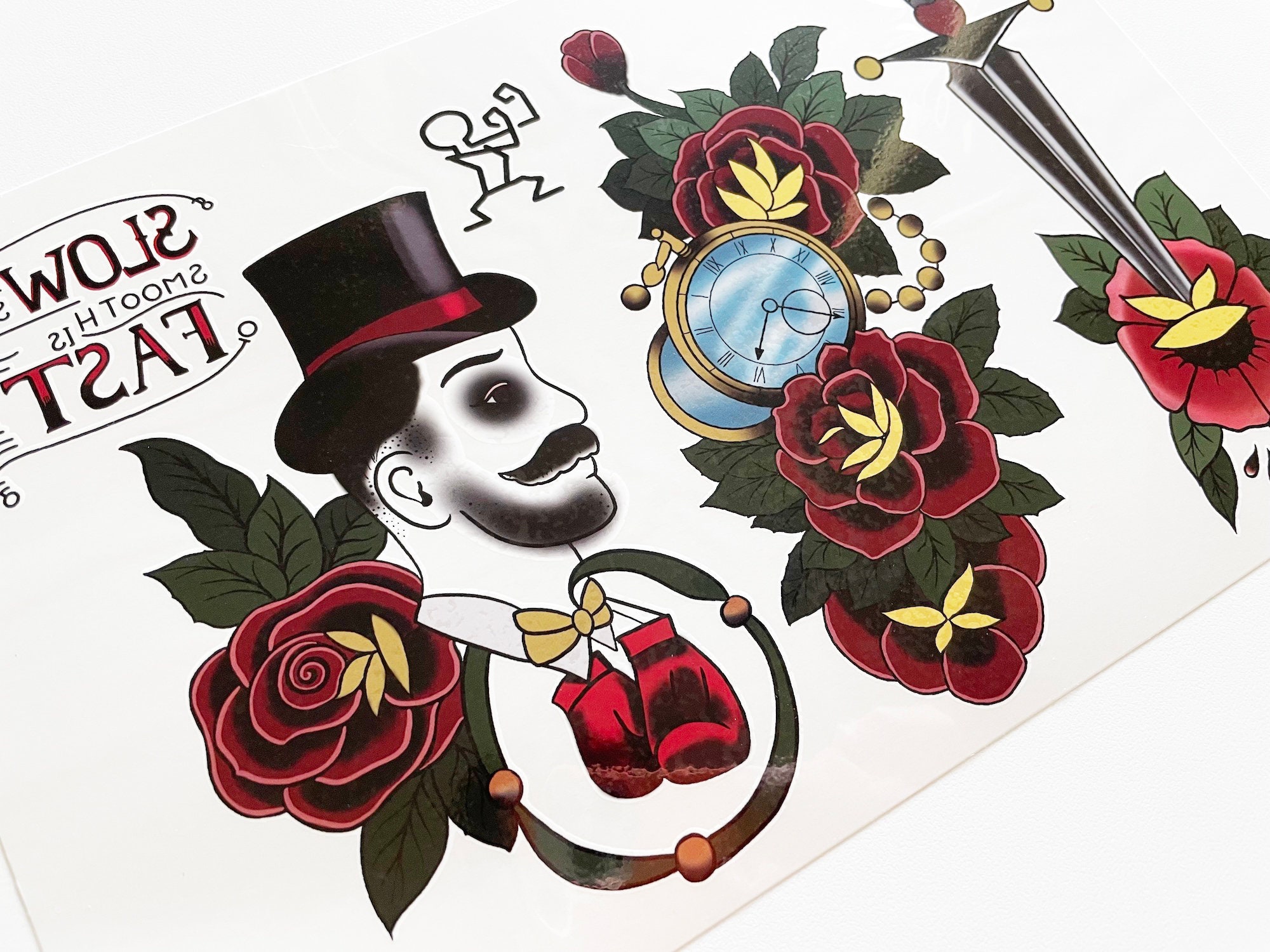 Conor Mcgregor Temporary Tattoos Connor Mcgregor Chest Tattoos - Etsy