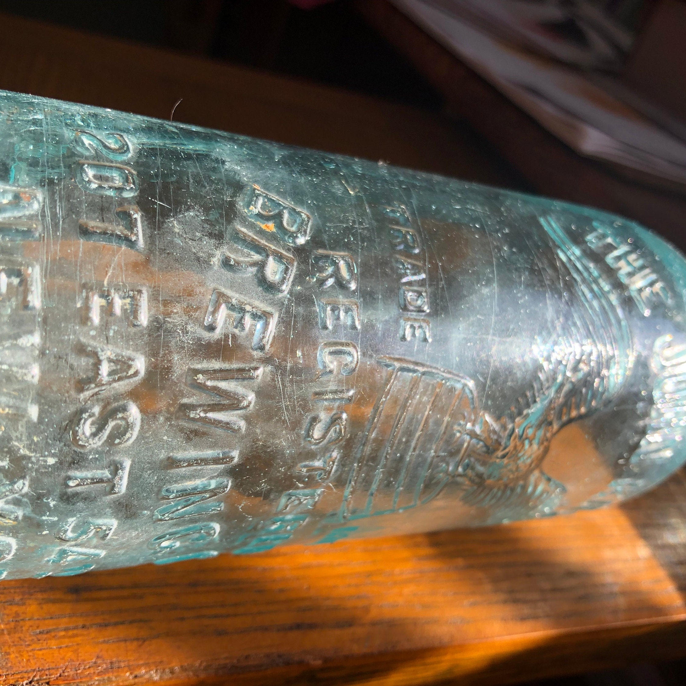 John Kress Brewing Co New York Blob Top Bottle in Good Vintage