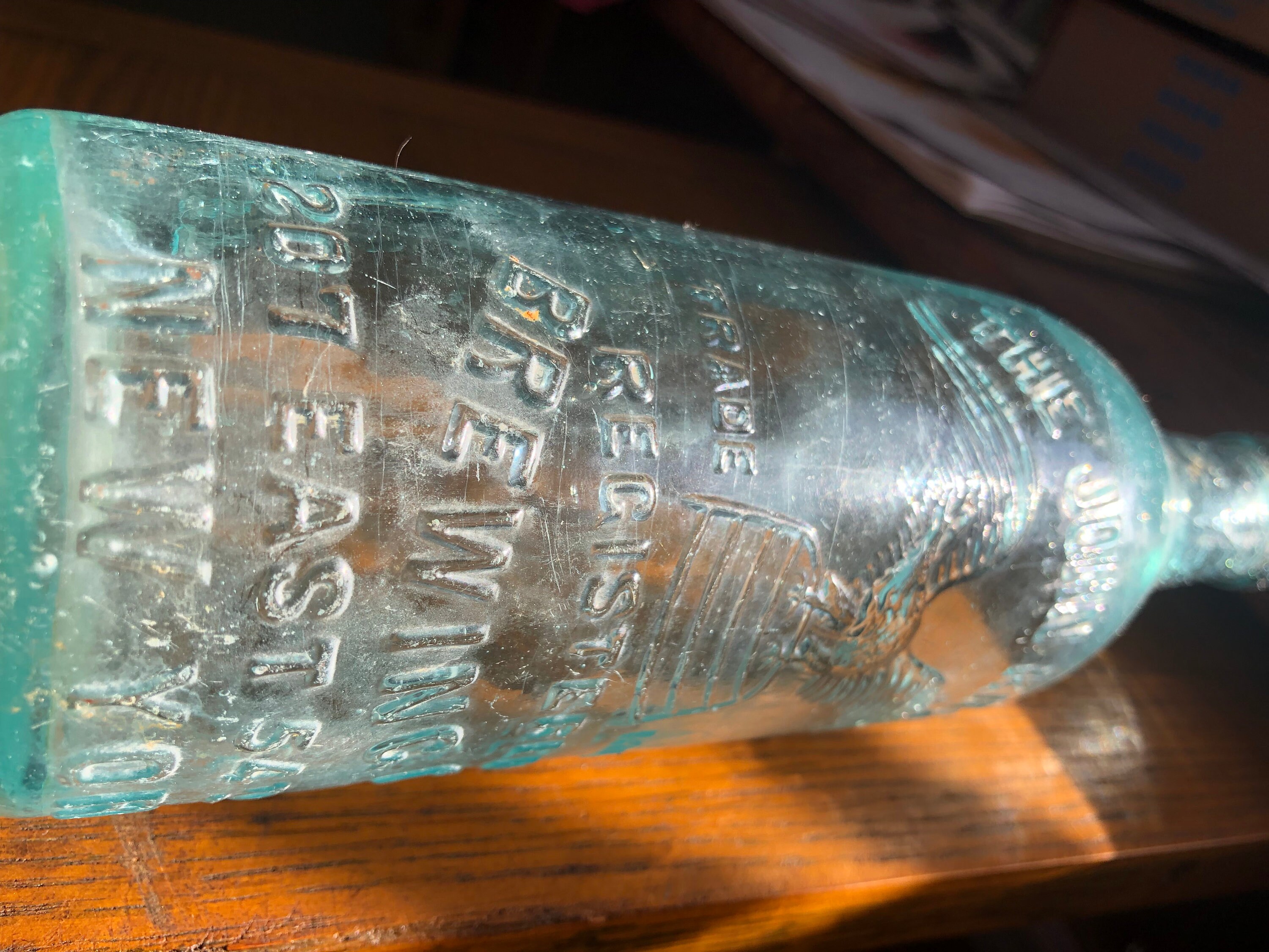 John Kress Brewing Co New York Blob Top Bottle in Good Vintage