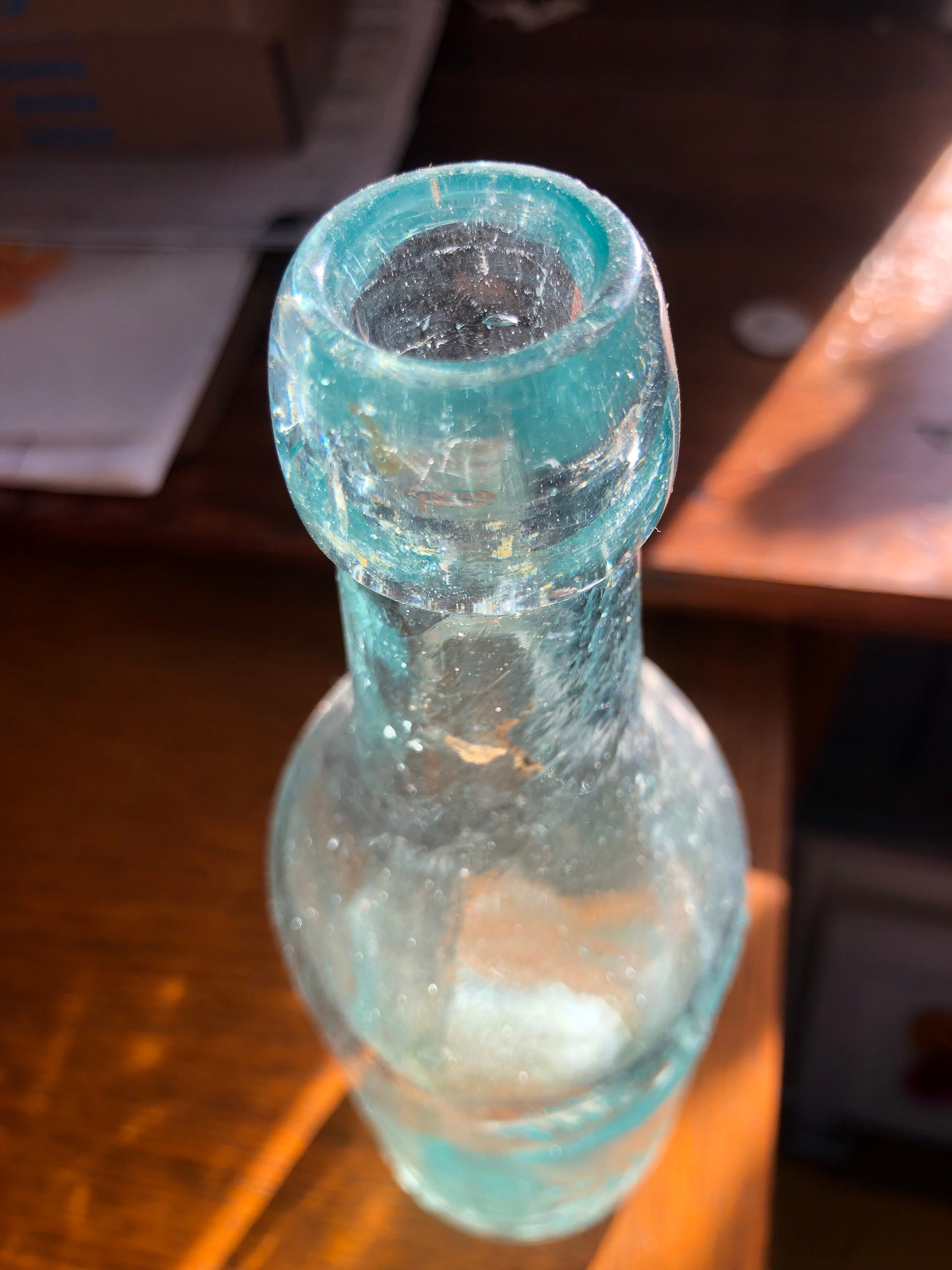 John Kress Brewing Co New York Blob Top Bottle in Good Vintage