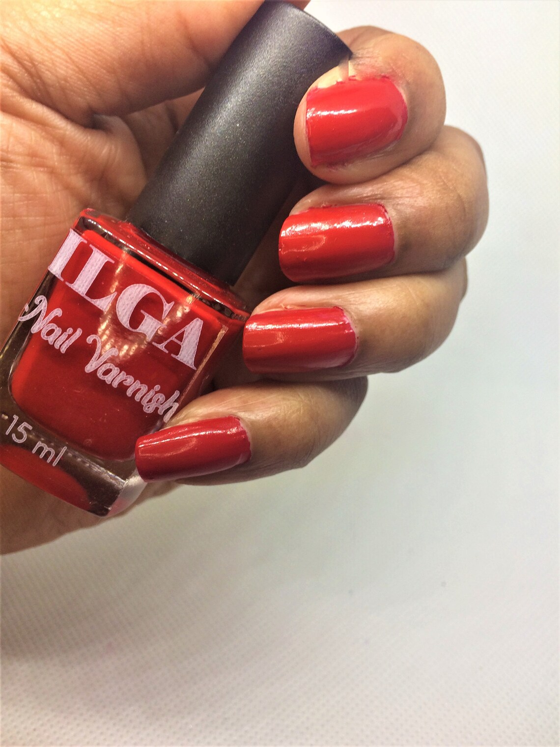 Fire Engine Nail Varnish Etsy