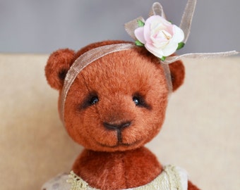 Vintage collection teddy bear ooak artist antique bear