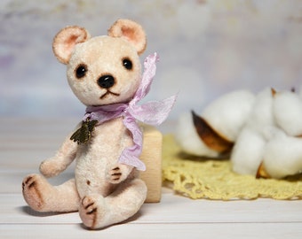 Vintage inspired teddy bear toy artist teddy bear