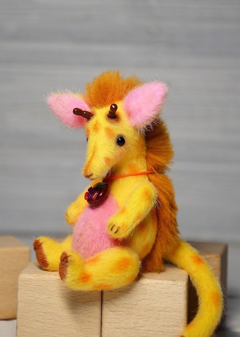 Mini giraffe toy stuffed giraffe plush giraffe for Blythe Etsy