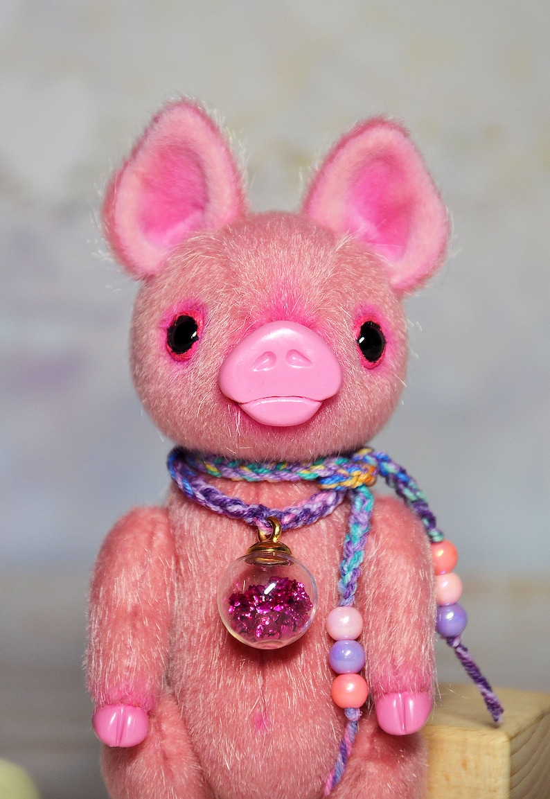Miniature Pig Toy Stuffed Pig Toy for Blythe Dolls Etsy