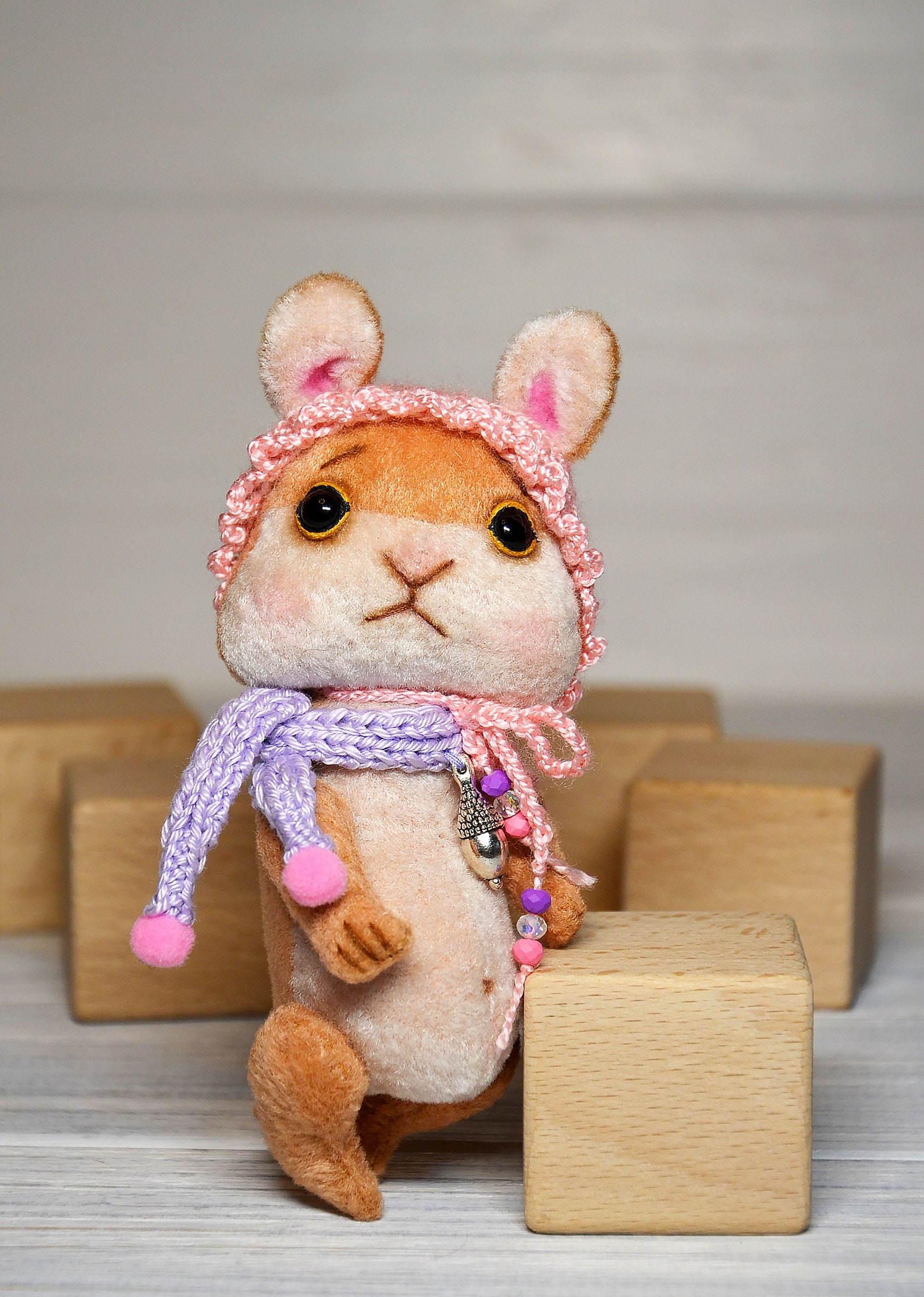 Mother's day gift miniature hamster toy stuffed hamster Etsy