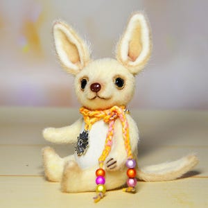 海外作家様　フェネック　きつね　ぬいぐるみ　テディベア　アートドール 海外作家さま フェネック ぬいぐるみ テディベア ぬいぐるみ