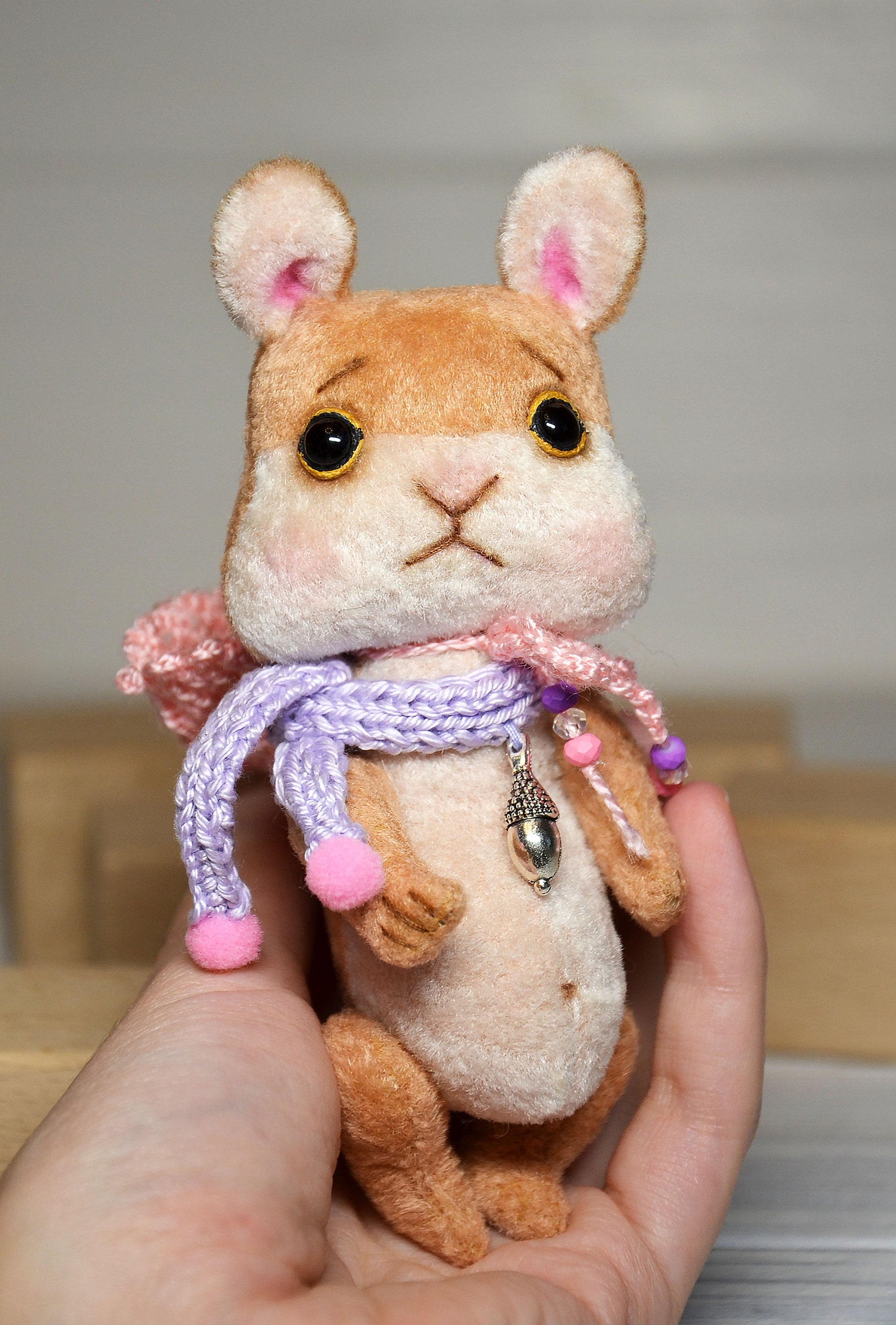 Mother's day gift miniature hamster toy stuffed hamster Etsy