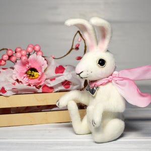 Mini poupée lapin Mini peluche lapin poupée artistique lapin