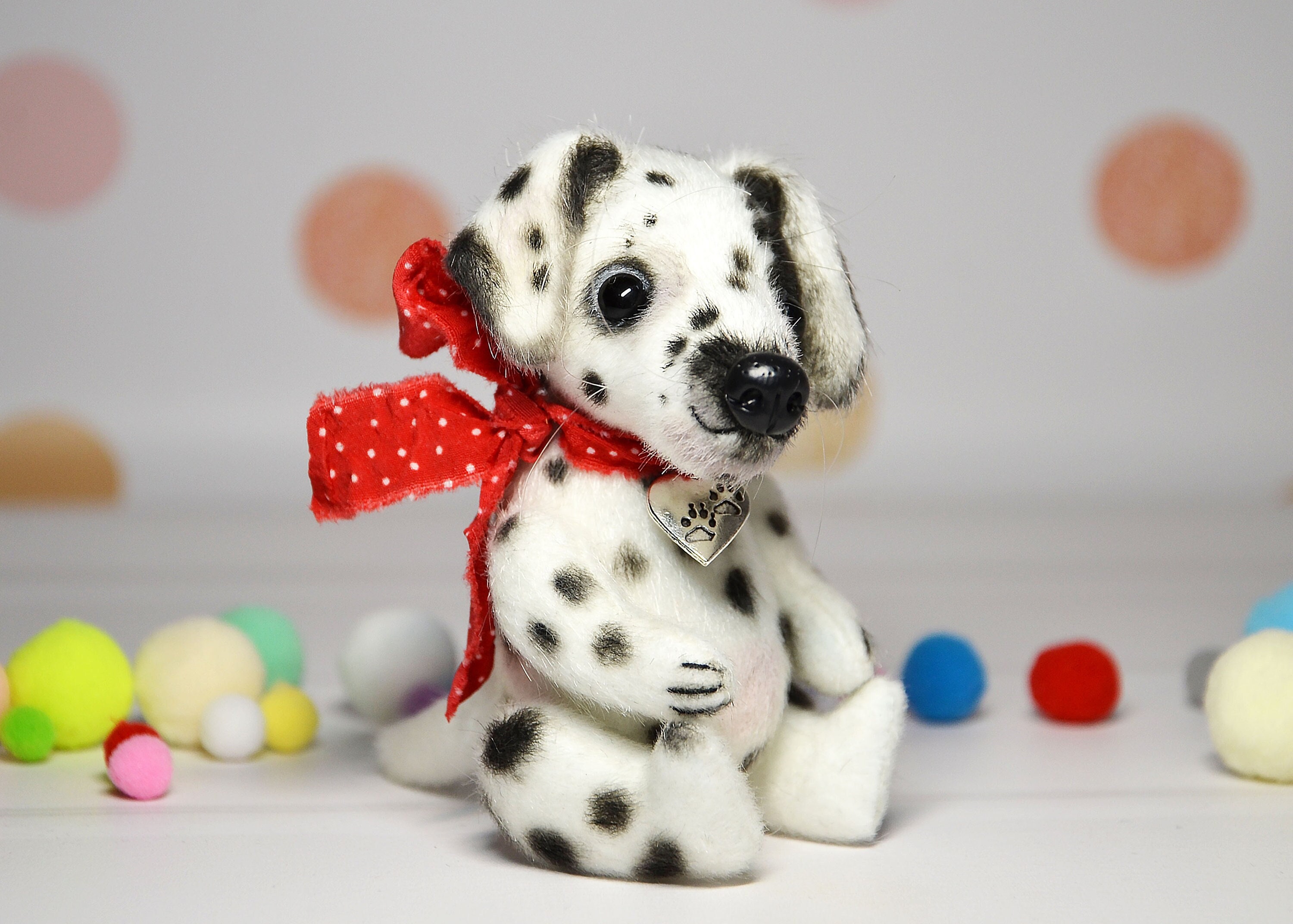 stuffed animal dalmatian