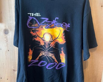Vintage 2001 Ozzy Osbourne Merry Mayhem Tour T-shirt Allsport