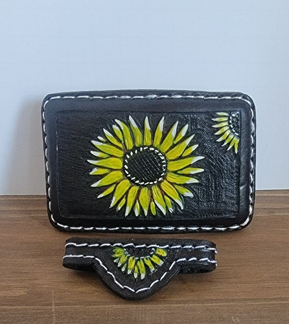 RodeoCountry Queen handmade hand painted sunflowe… - image 9