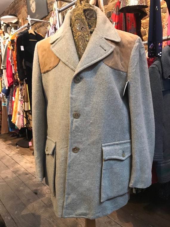 1970s Zero King Wool & Suede Sports Coat