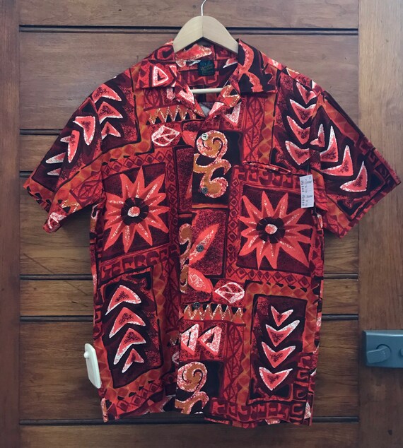 Rare 1960s Cotton Hawaiian Shirt