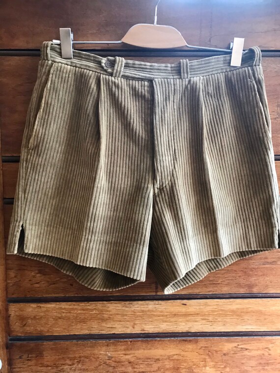 1950s rare men’s corduroy shorts