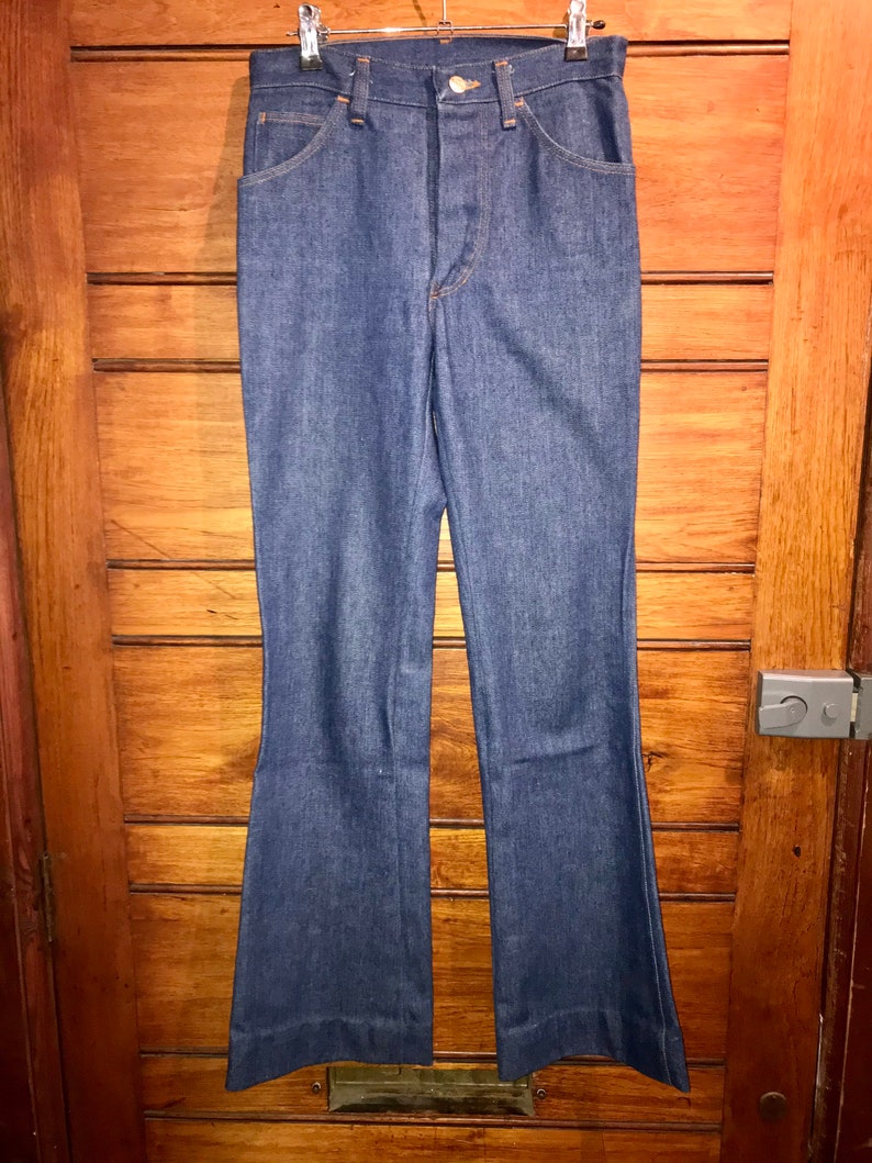 1970s \u2018Wrangler\u2019 denim flares fit girls