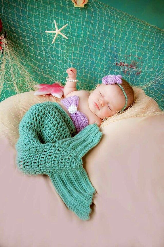 newborn mermaid outfit