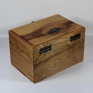 2146 Handcrafted white walnut keepsake box image 5