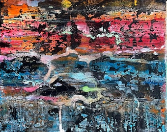 Mixed Media Original Art: "Meanings and Musings" (Unframed)