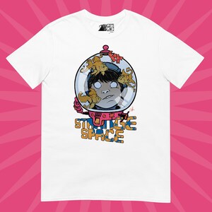 Astronauta y pez alienígena - Versión Strange Space - camiseta unisex