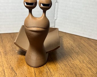 Lustige Schnecken Toilettenpapierhalter | 3D Gedrucktes Badezimmer Dekor | Googly Auge Schnecke TP Halter | Witziger Badezimmer Organizer Einzigartiges Geschenk