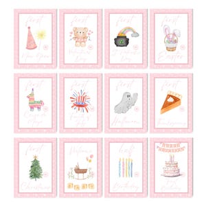 Cartões de Primeiro Natal para Bebês, Cartões de Primeiro Natal para Meninas, Cartões com Fotos de Natal para Meninas, Cartão de Boas-Vindas para Bebês, Cartão de Meio Aniversário, Cartão de Primeiro Aniversário