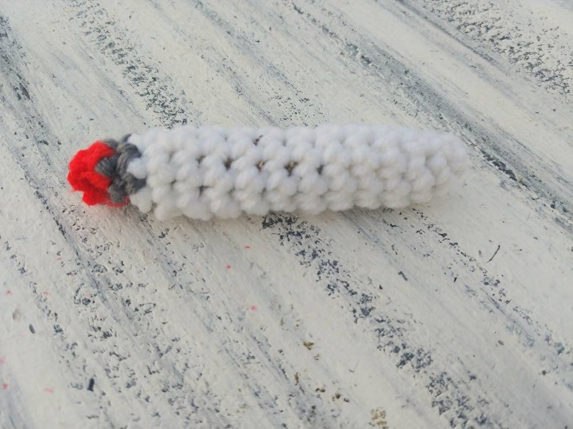Catnip Doobie Crocheted Catnip Joint for Cats Best Cat Toys Etsy