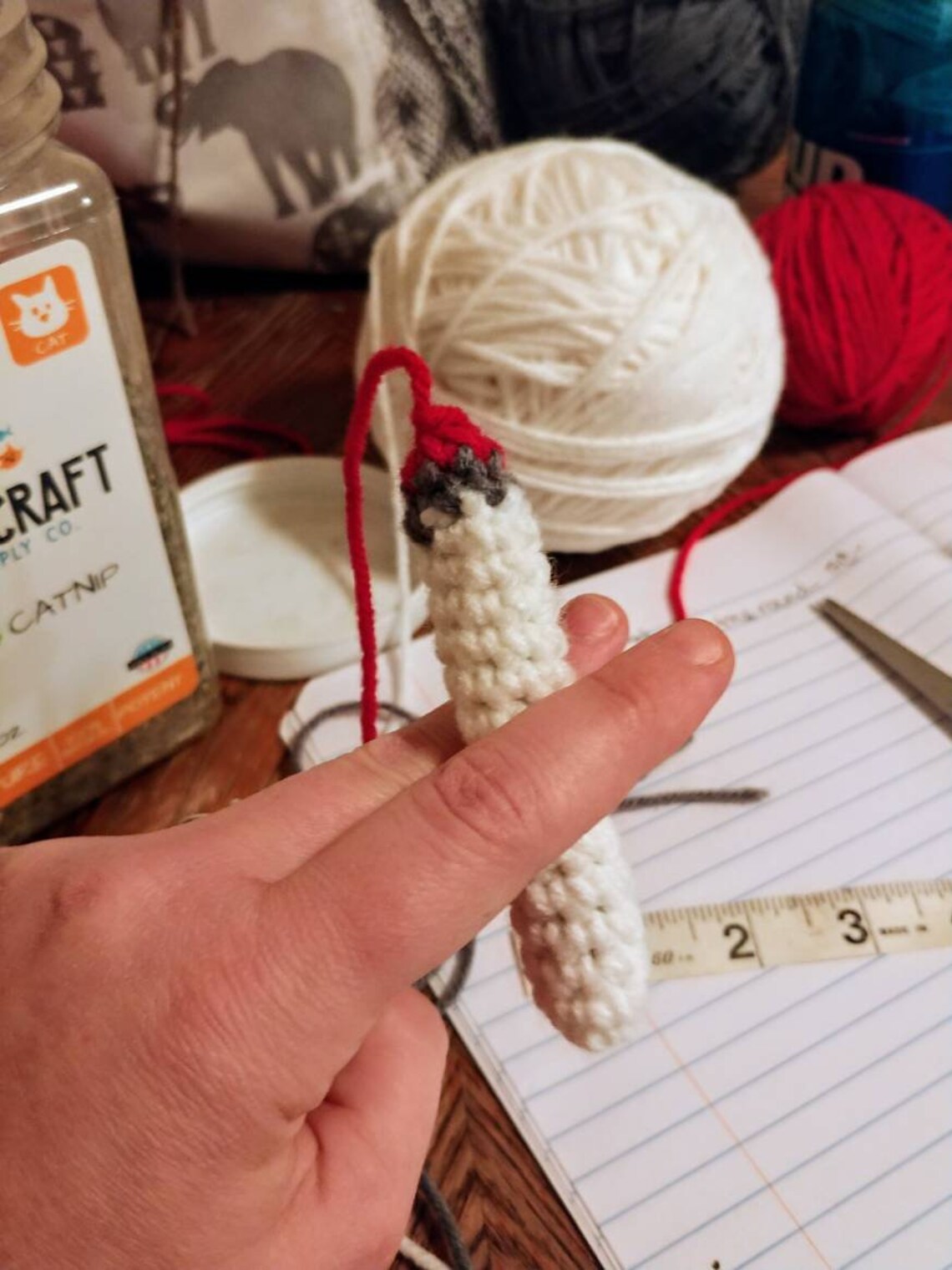 Catnip Doobie Crocheted Catnip Joint for Cats Best Cat Toys Etsy