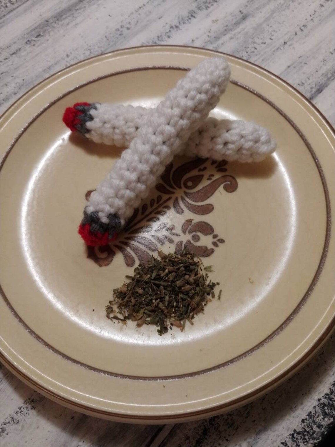 Catnip Doobie Crocheted Catnip Joint for Cats Best Cat Toys Etsy