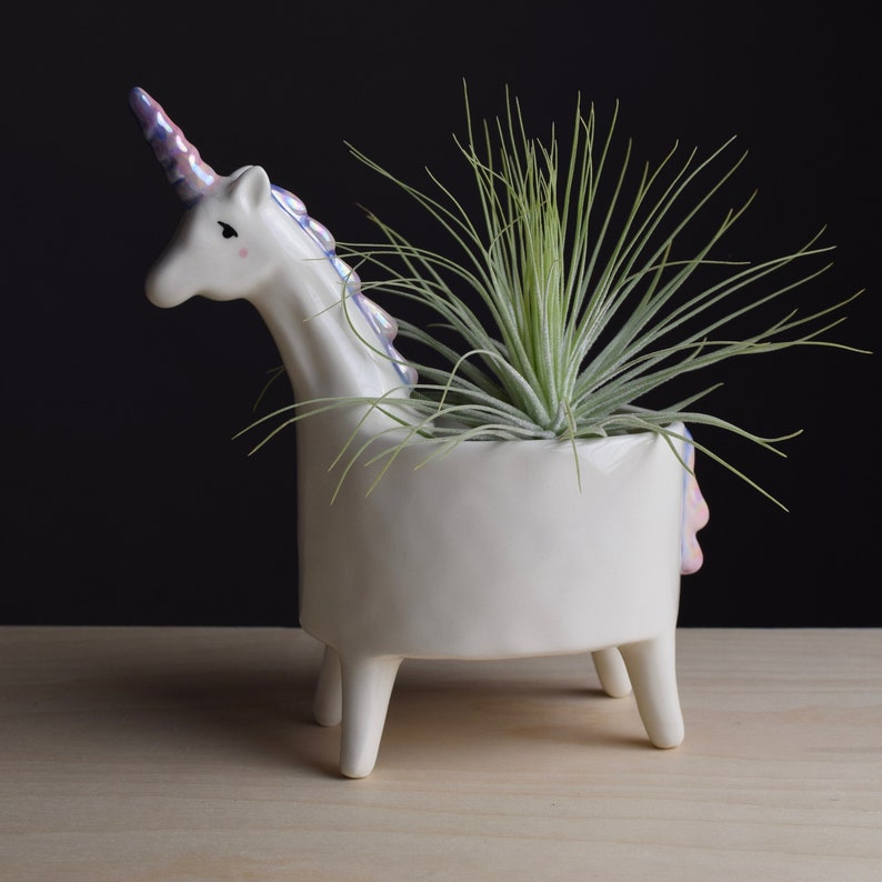 Ceramic Planter Magic Unicorn