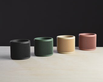 Recycled Wood & Bioplastic Mini Pot