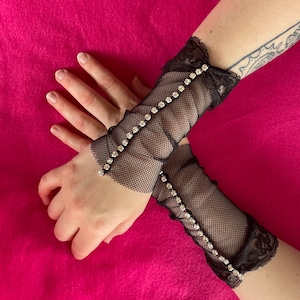 Black Diamond Wrist Cuffs