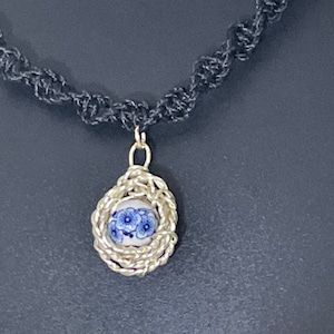 Delft Blue Charm necklace
