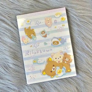 San-x Rilakkuma Large Memo Pad Kawaii Japan